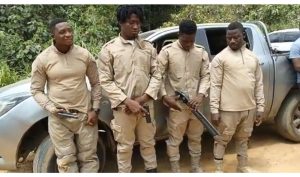 NAIMOS Leads Decisive Operation at Oda River Forest Reserve – Dismantles Illegal Mining Network and Arrests Armed Imposters.