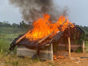 NAIMOS Advances Into Atiwa Forest as Day Two of Eastern Region Operation Uncovers Child Labour, River Diversion and Heavy Machinery