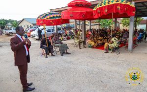 Delegation from the Ministry of Lands and Natural Resources visited Ewoyaa and adjoining communities