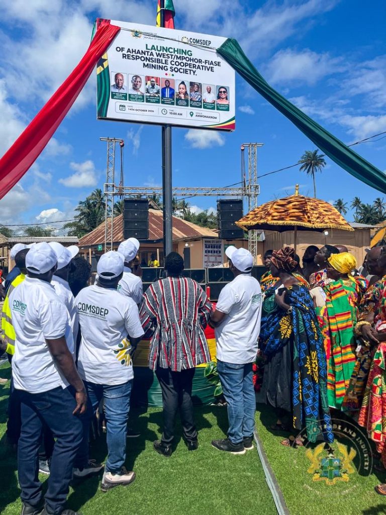 Gov’t Launches rCOMSDEP in Ahanta West and Mpohor Fiase