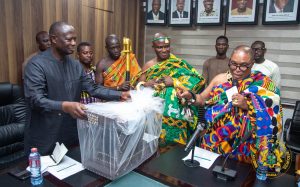 Nzema Chiefs Enstool Lands Minister as “Nkosu Hene